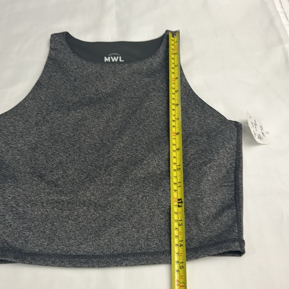 NWT MADEWELL MWL Form Racerback Crop Top - Picture 5 of 9